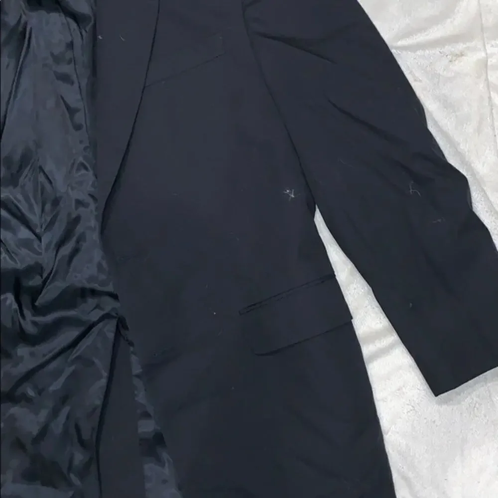 Jos A. Bank navy blue two button blazer dinner jacket | Sz 42R